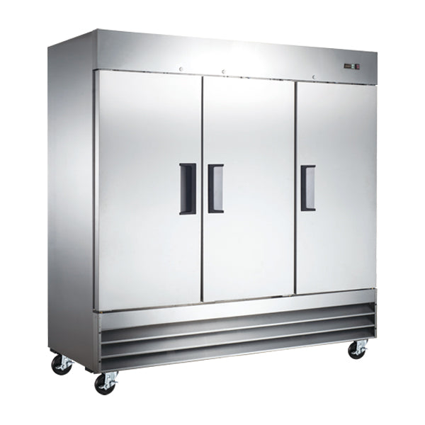 Omcan FR-CN-2057-HC 81-inch Reach in Freezer with 3 Doors and 72 cu. ft. capacity