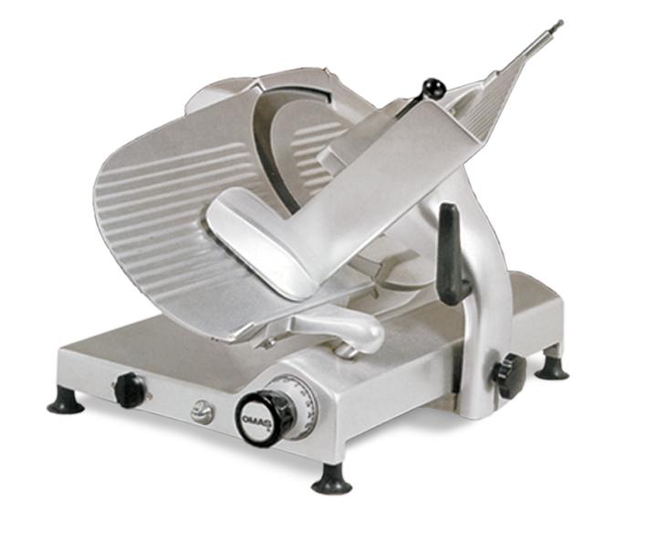 Omcan MS-IT-0350-G 14-inch Gear-Driven Slicer with 0.35 HP Motor