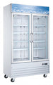 Omcan FR-CN-1250-HC 49-inch Dual Glass Door Freezer with with "œD"� type Breaker