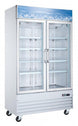Omcan FR-CN-1250-HC 49-inch Dual Glass Door Freezer with with "œD"� type Breaker