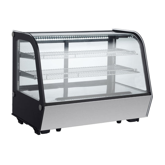 Omcan RS-CN-0160-4 35-inch Countertop Refrigerated Display with 160 L capacity