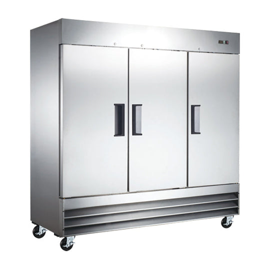 Omcan FR-CN-2057-HC 81-inch Reach in Freezer with 3 Doors and 72 cu. ft. capacity