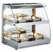 Omcan FW-CN-0100-C 25-inch Double-Shelf Full Service Heated Display Case with 100L capacity