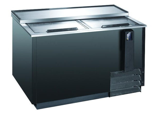 Omcan BB-CN-0017-HC 64.5-inch Reach in beer bottle cooler with 17.2 cu. ft. capacity