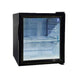 Omcan RS-CN-0052 52L Black Countertop Display Refrigerator