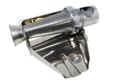 Omcan Tomato Attachment for #22 European Stainless Steel Meat Grinder