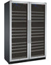 Allavino 47" Wide FlexCount II Tru-Vino 354 Bottle Dual Zone Stainless Steel Side-by-Side Wine Refrigerator - 2X-VSWR177-1S20