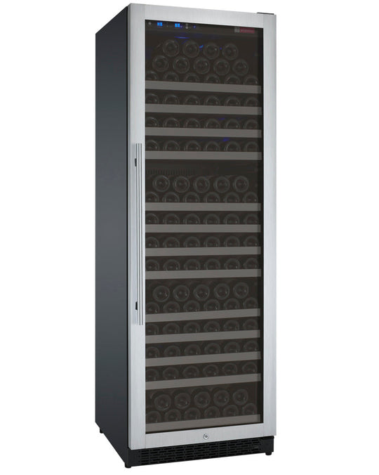 Allavino 24" Wide FlexCount II Tru-Vino 177 Bottle Single Zone Stainless Steel Right Hinge Wine Refrigerator - VSWR177-1SR20