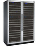Allavino 47" Wide FlexCount II Tru-Vino 344 Bottle Four-Zone Stainless Steel Side-by-Side Wine Refrigerator - 2X-VSWR172-2S20