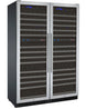 Allavino 47" Wide FlexCount II Tru-Vino 344 Bottle Four-Zone Stainless Steel Side-by-Side Wine Refrigerator - 2X-VSWR172-2S20