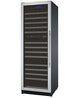 Allavino 24" Wide FlexCount II Tru-Vino 172 Bottle Dual Zone Stainless Steel Left Hinge Wine Refrigerator - VSWR172-2SL20