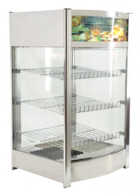 Omcan DW-CN-0097 18-inch Display Warmer with 97 L capacity