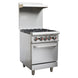 Omcan CE-CN-0609-R 24-inch Commercial Gas Range  Natural Gas