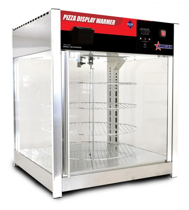 Omcan DW-CN-0457-SS 24-inch Pizza Display Warmer with 1700 W