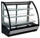 Omcan RS-CN-0860 60-inch Refrigerated Floor Showcase Curved Glass