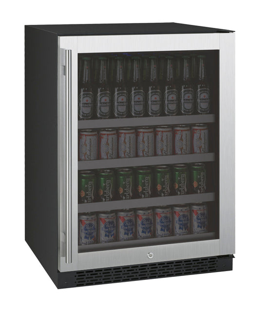 Allavino 24" Wide FlexCount II Tru-Vino Stainless Steel Right Hinge Beverage Center - VSBC24-SR20