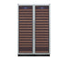 Allavino 48" Wide FlexCount Classic II Tru-Vino 348 Bottle Dual Zone Stainless Steel Side-by-Side Wine Refrigerator - 2X-YHWR174-1S20