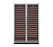 Allavino 48" Wide FlexCount Classic II Tru-Vino 348 Bottle Dual Zone Stainless Steel Side-by-Side Wine Refrigerator - 2X-YHWR174-1S20