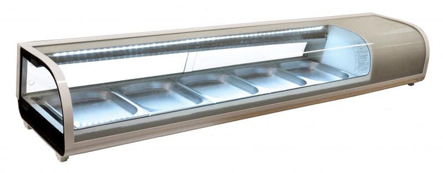 Omcan RS-CN-0132-S 71-inch Sushi Showcase with 132 L Capacity