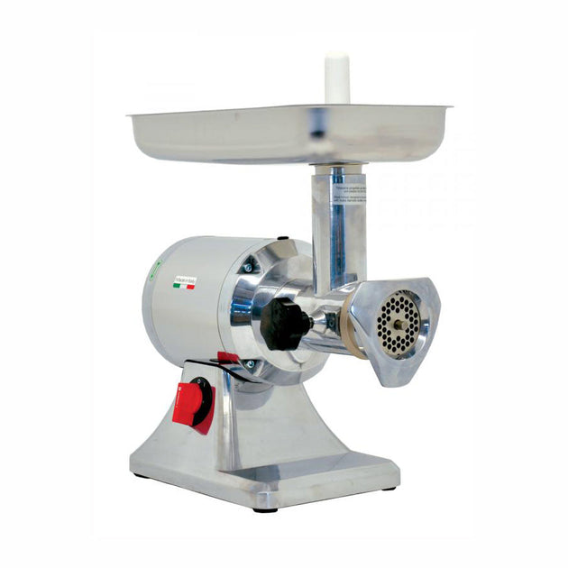 Omcan MG-IT-0012-C #12 Stainless Steel Meat Grinder with 1 HP Motor