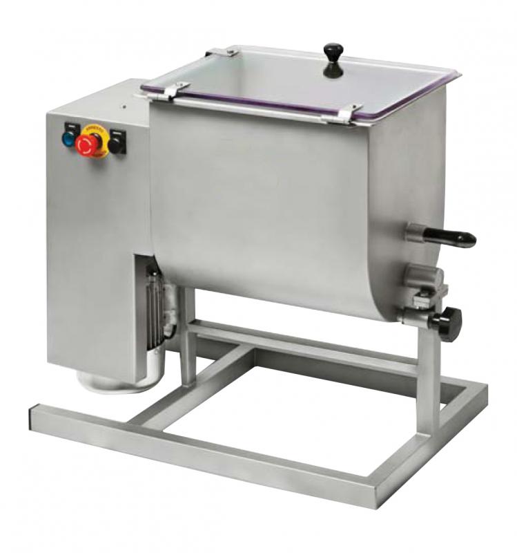 Omcan MM-IT-0030 Heavy-Duty Meat Mixer with 1 HP Motor and 30-kg / 66-lb Capacity