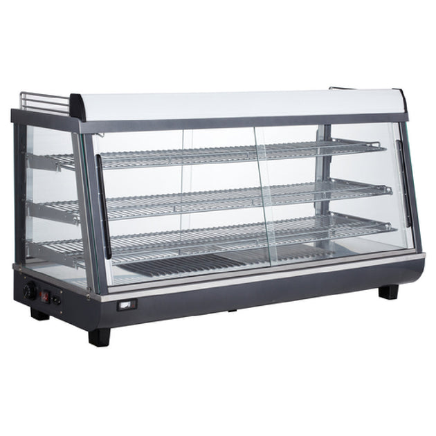 BakeMax Heated Warmer Display Case BMTSC48