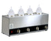 Omcan FW- CN- 1604 Quadruple Bottle Sauce Warmer