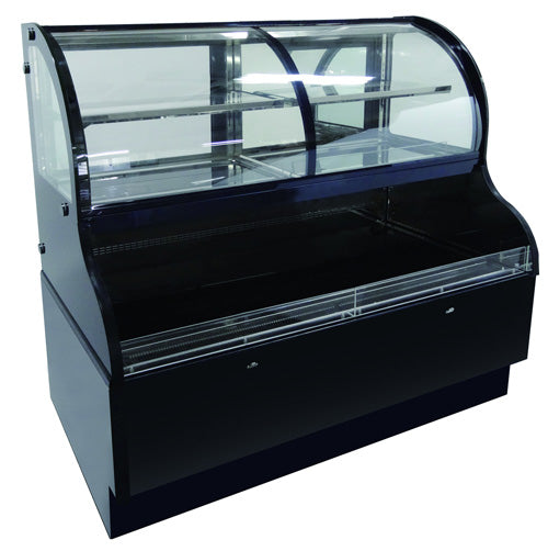 Omcan RE-CN-0483 48-inch Dual Service Open Refrigerated Floor Display Case