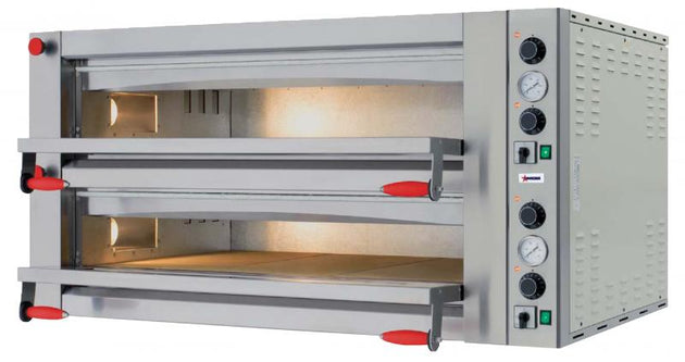 Omcan PE-IT-0049-D Double Chamber Pyralis Series with 18 kW Power and Mechanical Display 40641