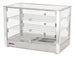 Omcan DW-CN-0115-L 28-inch Countertop Display Warmer with 3 Front and 3 Rear Hinged Doors