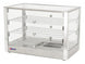 Omcan DW-CN-0115-L 28-inch Countertop Display Warmer with 3 Front and 3 Rear Hinged Doors