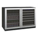 Allavino 47" Wide FlexCount II Series 56 Bottle/154 Can Dual Zone Stainless Steel Side-by-Side Wine Refrigerator/Beverage Center - 3Z-VSWB24-2S20