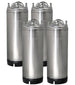Kegco 5 Gallon Ball Lock Keg - Strap Handle - Set of 4