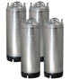 Kegco 5 Gallon Ball Lock Keg - Strap Handle - Set of 4
