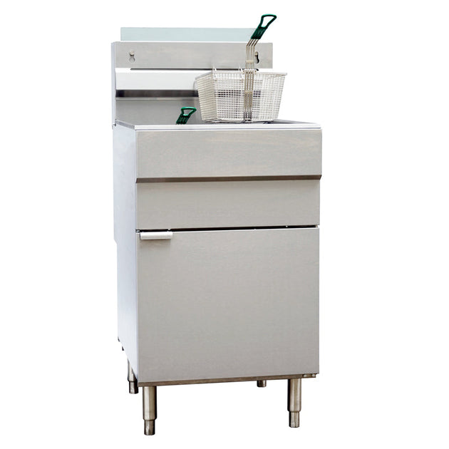 Omcan CE-CN-0032-FP Propane Gas Floor Fryer with 150