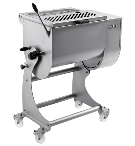 Omcan MM-IT-0050-S Heavy-Duty Stainless Steel Meat Mixer with 50 kg. Capacity