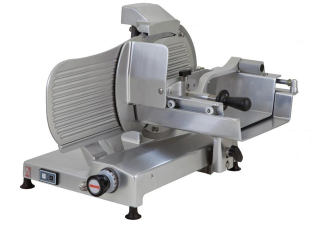 Omcan MS-IT-0350-H 14-inch Blade S-Series Horizontal Gear-Driven Meat Slicer
