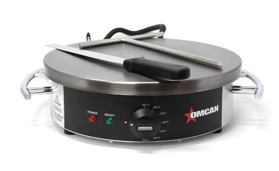 Omcan CE-CN-0350-U Round Crepe Maker 14-inch 120V