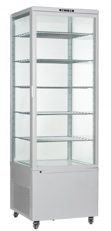 Omcan RS-CN-0500 26-inch Refrigerated Floor Display Showcase with 500 L capacity
