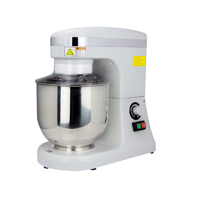 Omcan MX-CN-0007-HG 7-QT Gray Baking Mixer with Guard