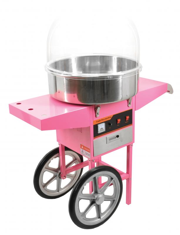Omcan CF-CN-0520-T Candy Floss Machine with Trolley