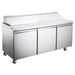 Omcan PT-CN-1778-HC 70-inch Refrigerated Prep Table