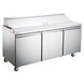 Omcan PT-CN-1778-HC 70-inch Refrigerated Prep Table