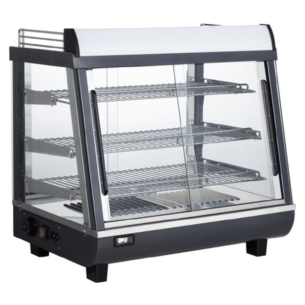 BakeMax Heated Warmer Display Case BMTSC27