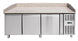 Omcan PT-CN-0580 80-inch Granite Top Refrigerated Pizza Prep Table