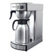 Omcan CM-TW-0002-T Stainless Steel Coffee Maker with 2 Liter Thermal Carafe