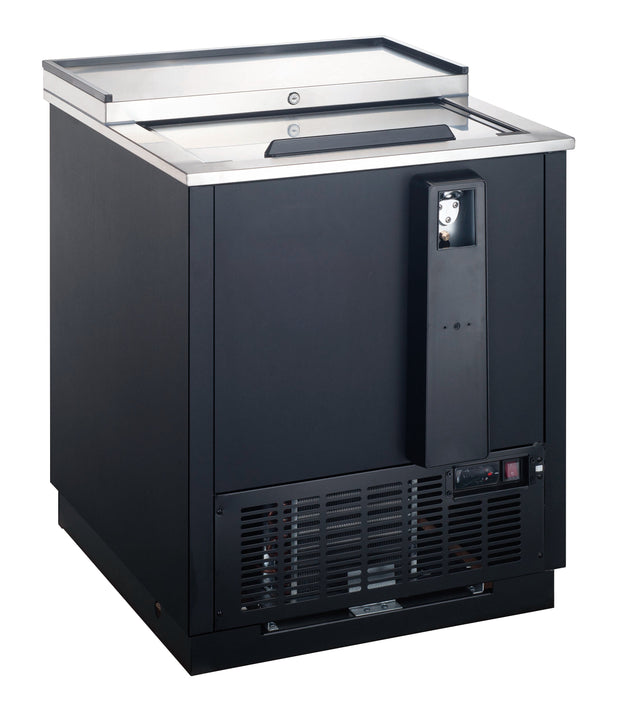 Omcan BB-CN-0005-HC 26-inch Reach-in Beer Bottle Cooler with 5 cu. ft. capacity