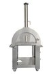 Omcan CE-CN-0098-WG Stainless Steel Wood Burning and Propane Pizza Oven 35