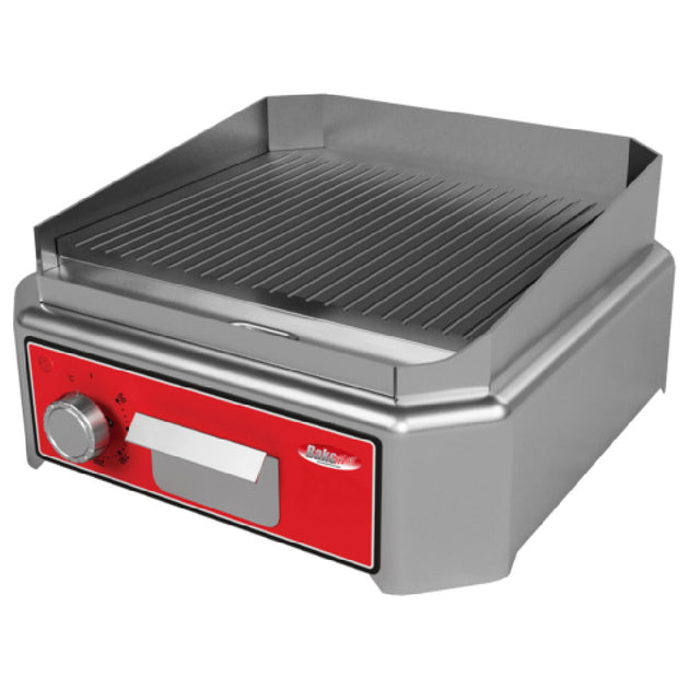 BakeMax Electric Mini Ribbed Grill BMSIE011