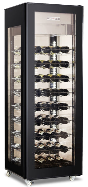 Omcan WC-CN-0400 26-inch Single Zone Wine Cooler with 81 Bottle capacity
